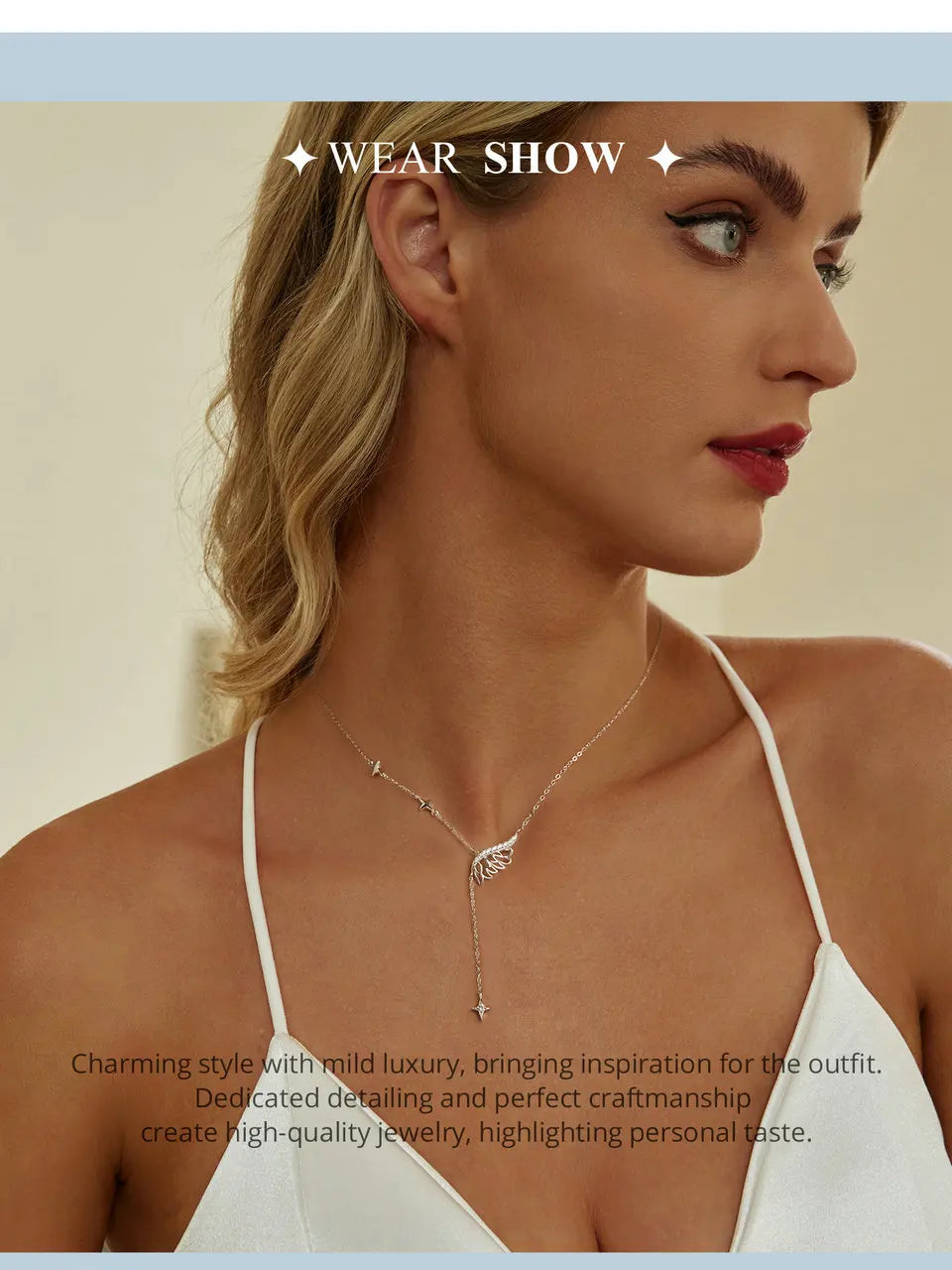 Angel Wing Necklace - Imperium Jewels