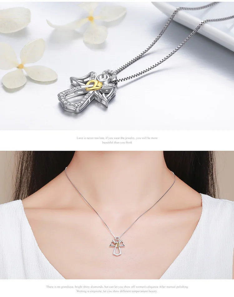 Guardian Angel Necklace - Imperium Jewels