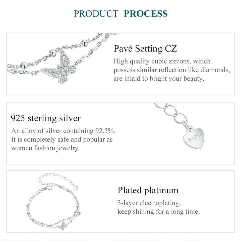 Celestial Butterfly Bracelet