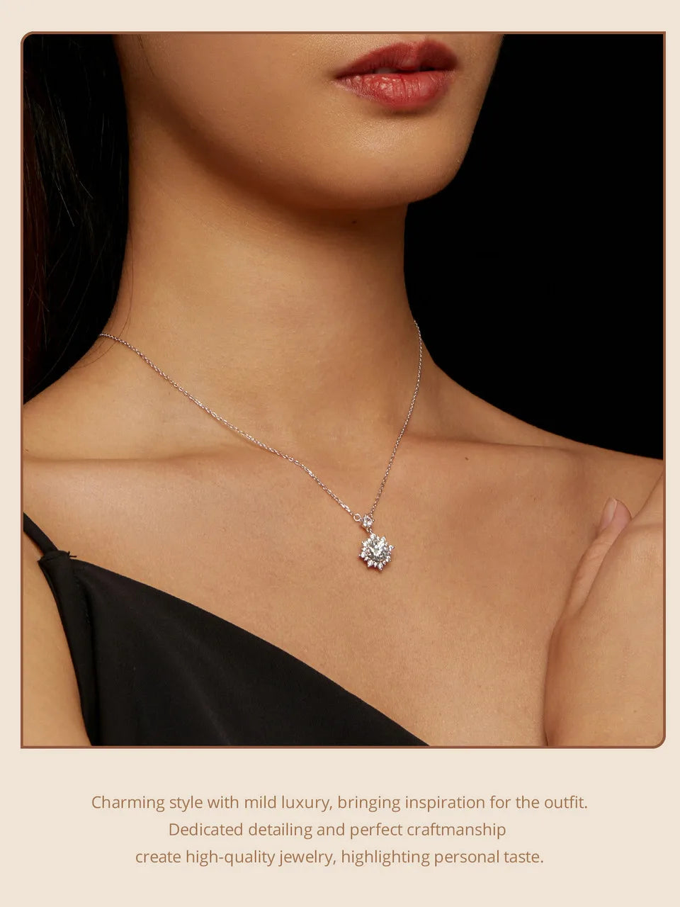 Opulent Halo Necklace