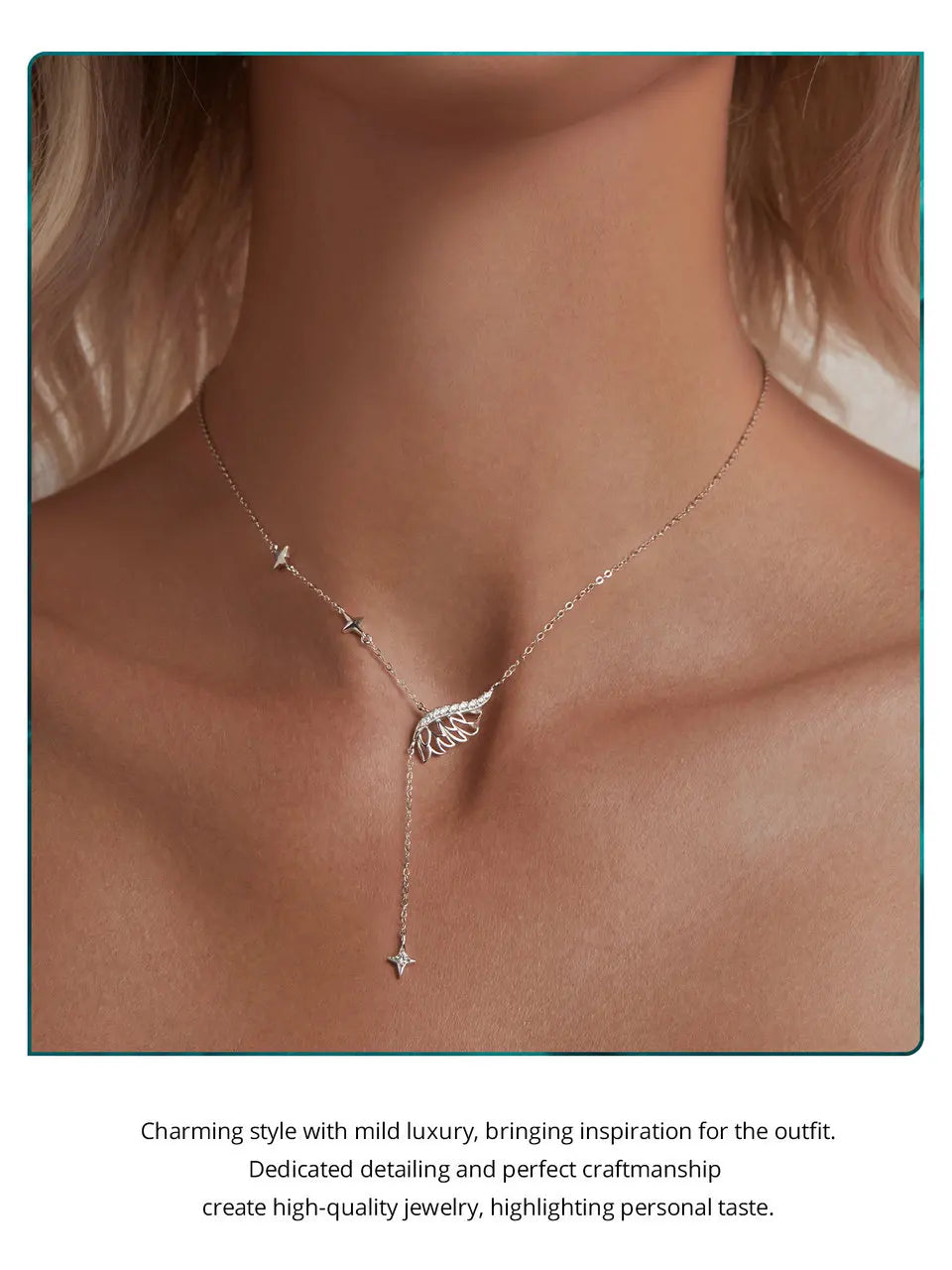 Angel Wing Necklace - Imperium Jewels