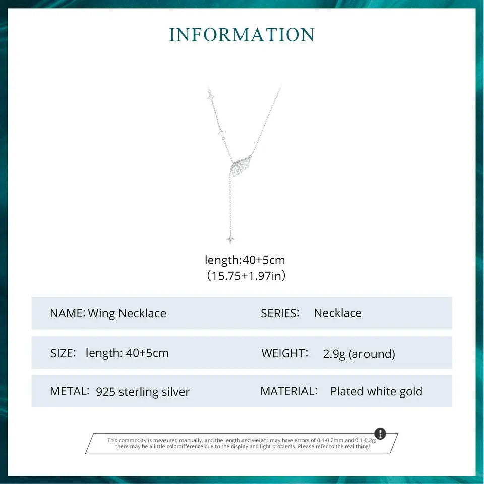 Angel Wing Necklace - Imperium Jewels