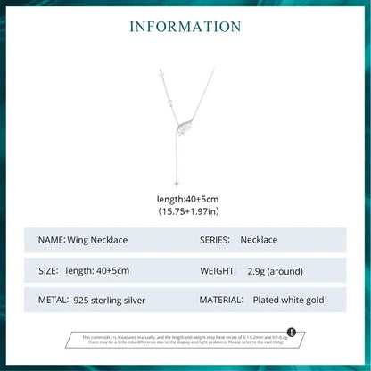Angel Wing Necklace - Imperium Jewels