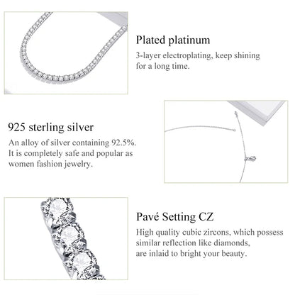 Aurora Radiance Tennis Necklace - Imperium Jewels
