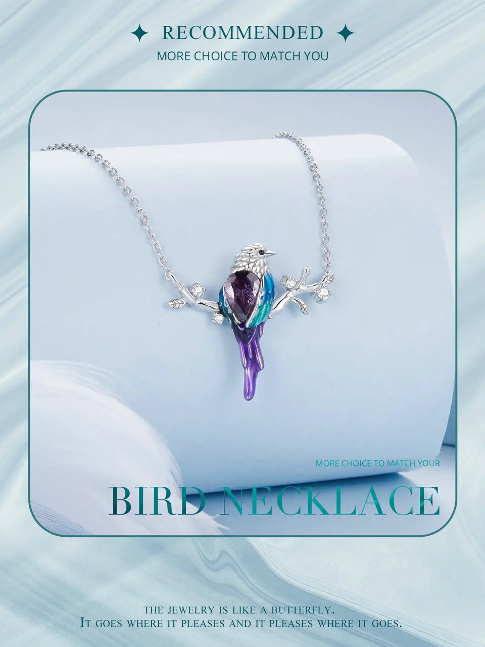 Graceful Bird Necklace - Imperium Jewels