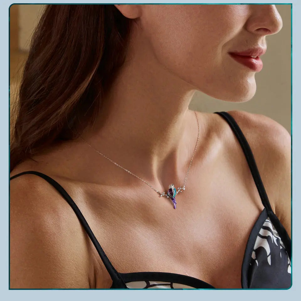 Graceful Bird Necklace - Imperium Jewels