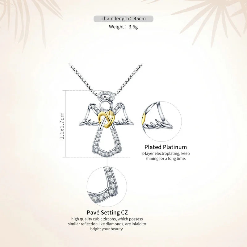 Guardian Angel  Necklace - Imperium Jewels