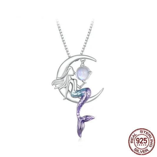 Lustrous Mermaid Necklace - Imperium Jewels