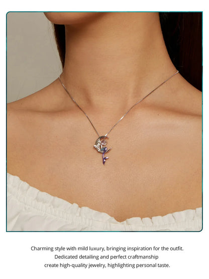 Lustrous Mermaid Necklace - Imperium Jewels
