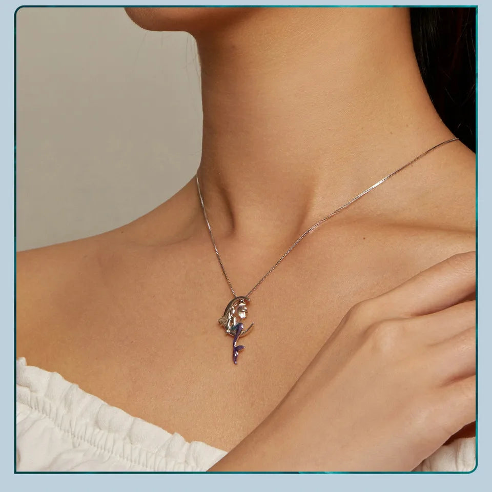 Lustrous Mermaid Necklace - Imperium Jewels