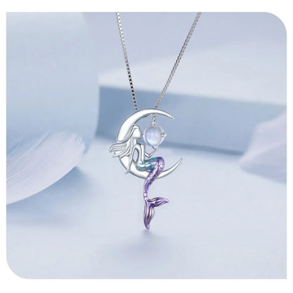 Lustrous Mermaid Necklace - Imperium Jewels