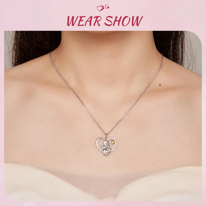 Mother and Child Heart Necklace - Imperium Jewels
