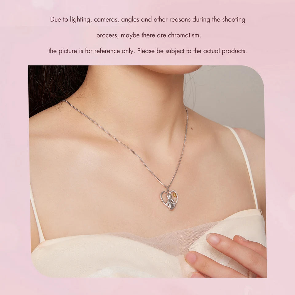 Mother and Child Heart Necklace - Imperium Jewels