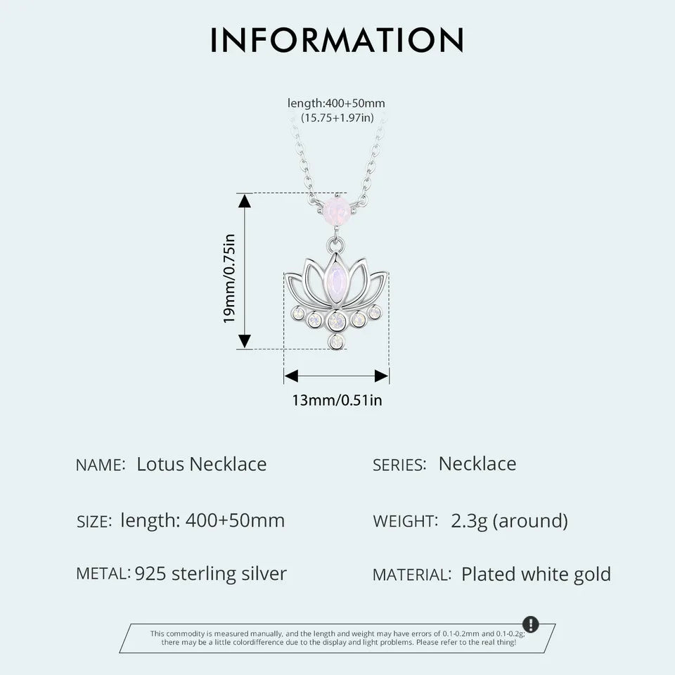 Sacred Lotus Necklace - Imperium Jewels