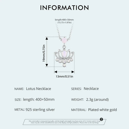 Sacred Lotus Necklace - Imperium Jewels