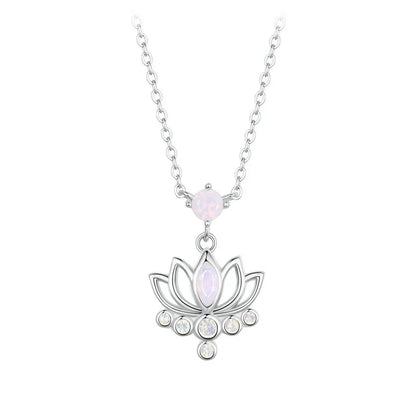 Sacred Lotus Necklace - Imperium Jewels