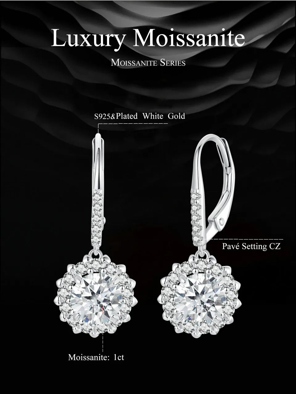 Stellar Loop Earrings - Imperium Jewels